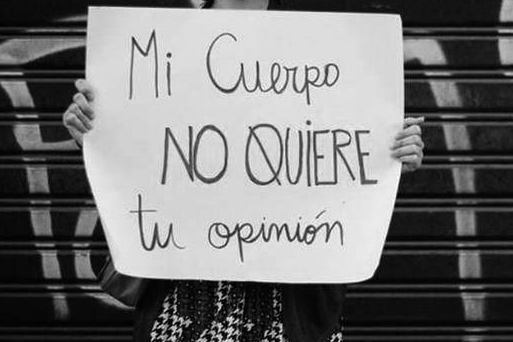 Mi cuerpo no pidió tu comentario